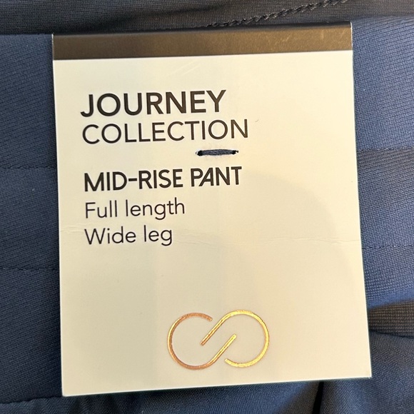 New With Tags CALIA Women's Truelight wide leg pants in ardosia slate, size L - Picture 6 of 7